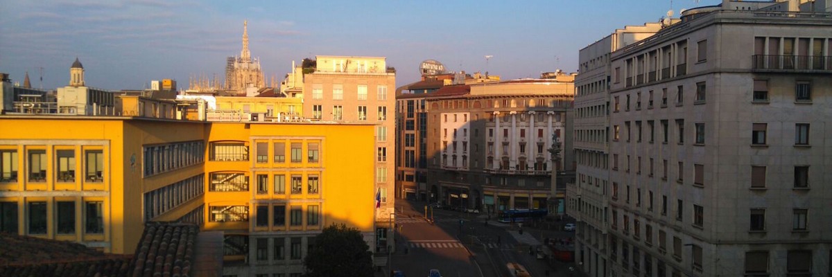 apartment with view over the Dome in Milan